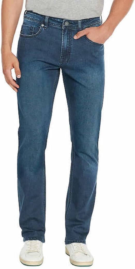 Buffalo David Bitton – Pantaloni Uomo Archer Slim Stretch – 5 Tasche – Colore Jacky's – Taglia 40W X 34L – Cotone Elasticizzato