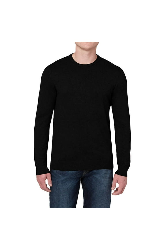 Buffalo David Bitton Men’s Crew Neck Soft Knit Mid-Weight Pullover Sweater