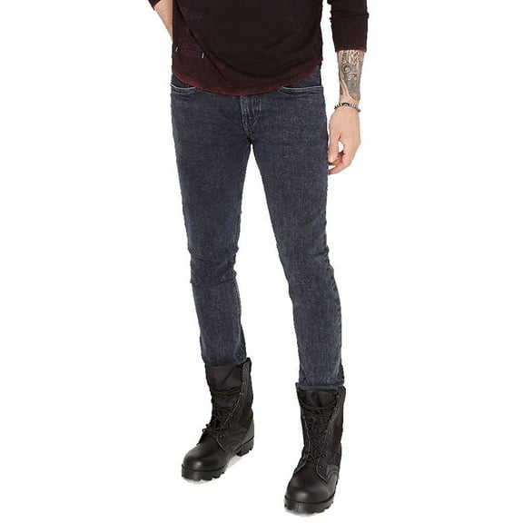 Buffalo David Bitton Men's Max-X Skinny Fit Acid Wash Fashion Denim Jean