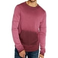 thumbnail image 1 of Buffalo David Bitton Mens French Terry Sweatshirt, Purple, Large, 1 of 2