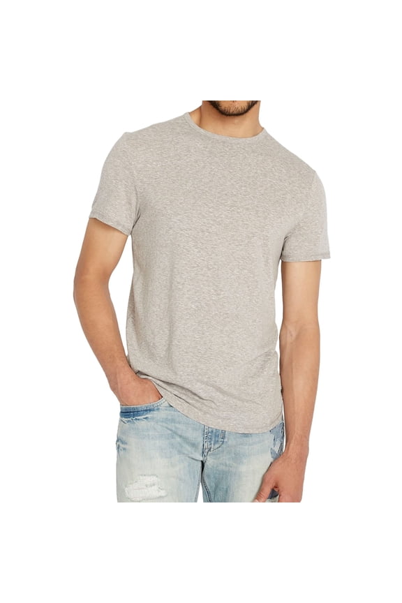 Buffalo David Bitton Mens Savage Graphic T-Shirt, Grey, Medium