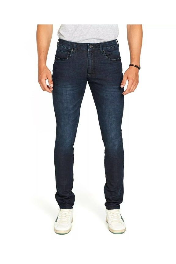 Buffalo David Bitton SANDED AND FADED INDIGO Men's Skinny Max Jeans, US 40/30
