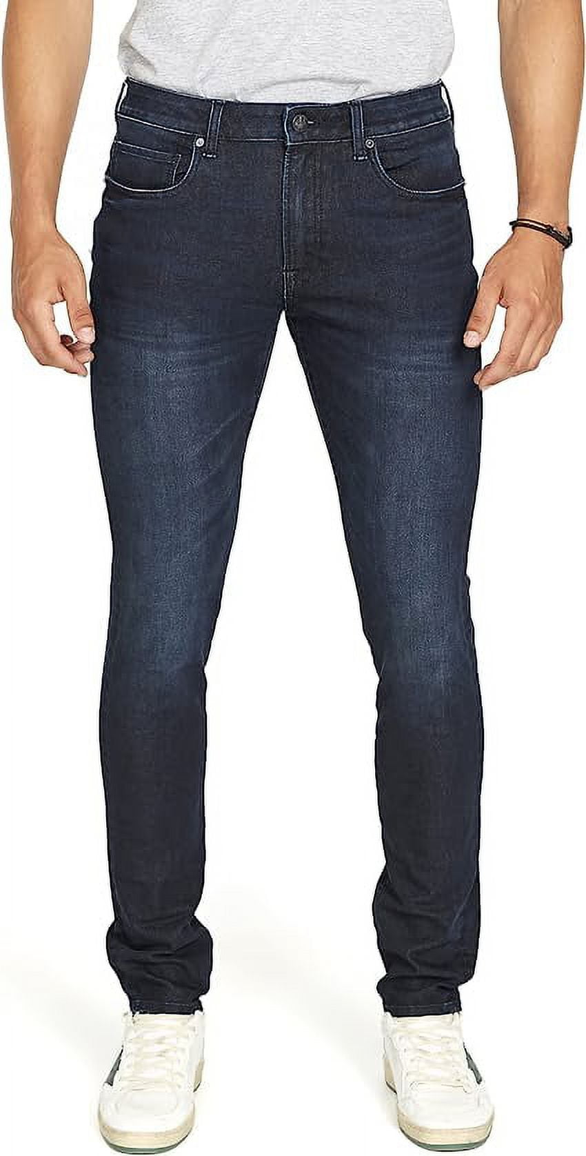 Buffalo Skinny Max Jeans, Nero, 30W x 34L Uomo