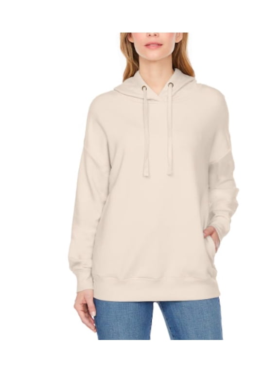 Buffalo David Bitton Women's Super Soft Pullover Hoodie with Side Pockets (US, Alpha, X-Large, Regular, Regular, Clear Opal)