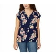 thumbnail image 1 of Buffalo David Bitton Womens Flutter Sleeve Floral Top;Small, 1 of 4