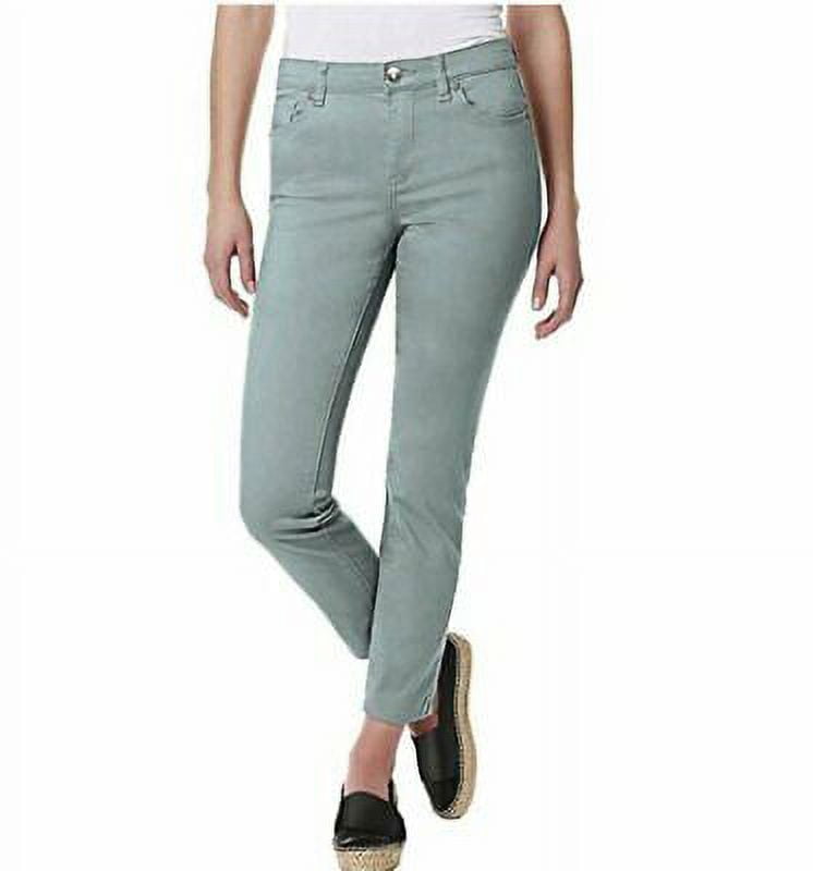 buffalo david bitton Kim Kick Crop Women's Jeans in White Offre spéciale Vêtemen