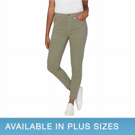 Buffalo David Bitton Women's High Rise Soft Stretch Ankle Skinny Jeans, Havana Size: 4/27, Color: Tea Leaf