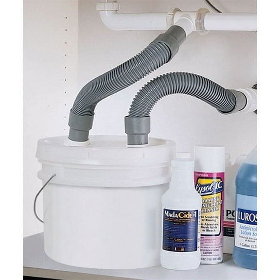 Buffalo Dental SANITRAP1 Trap-Eze SS Odor Control Trap Complete Kit 3.5 Gallon