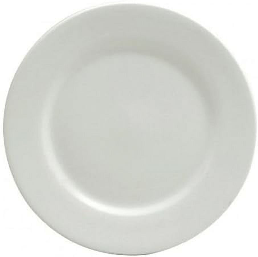 Buffalo F8010000124 Bright White Ware 7.5" RE Plate - 36 / CS