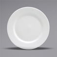 thumbnail image 1 of Buffalo F8010000132 8.125 in. Bright White Ware Rolled Edge Porcelain Plate, 1 of 1