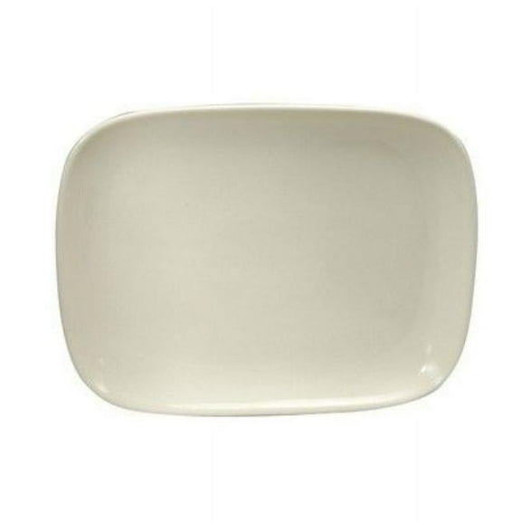 Buffalo F9000000368S 12 in. Cream White Rectangle Platter