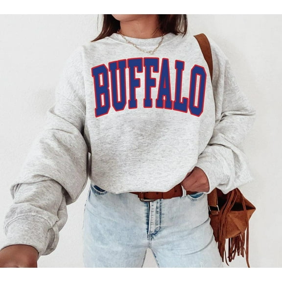Buffalo Football Sweatshirt, Buffalo Football shirt, Vintage Style Buffalo Football Sweatshirt