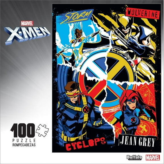 Buffalo Games 100-Piece Marvel X-Men Interlocking Jigsaw Puzzle