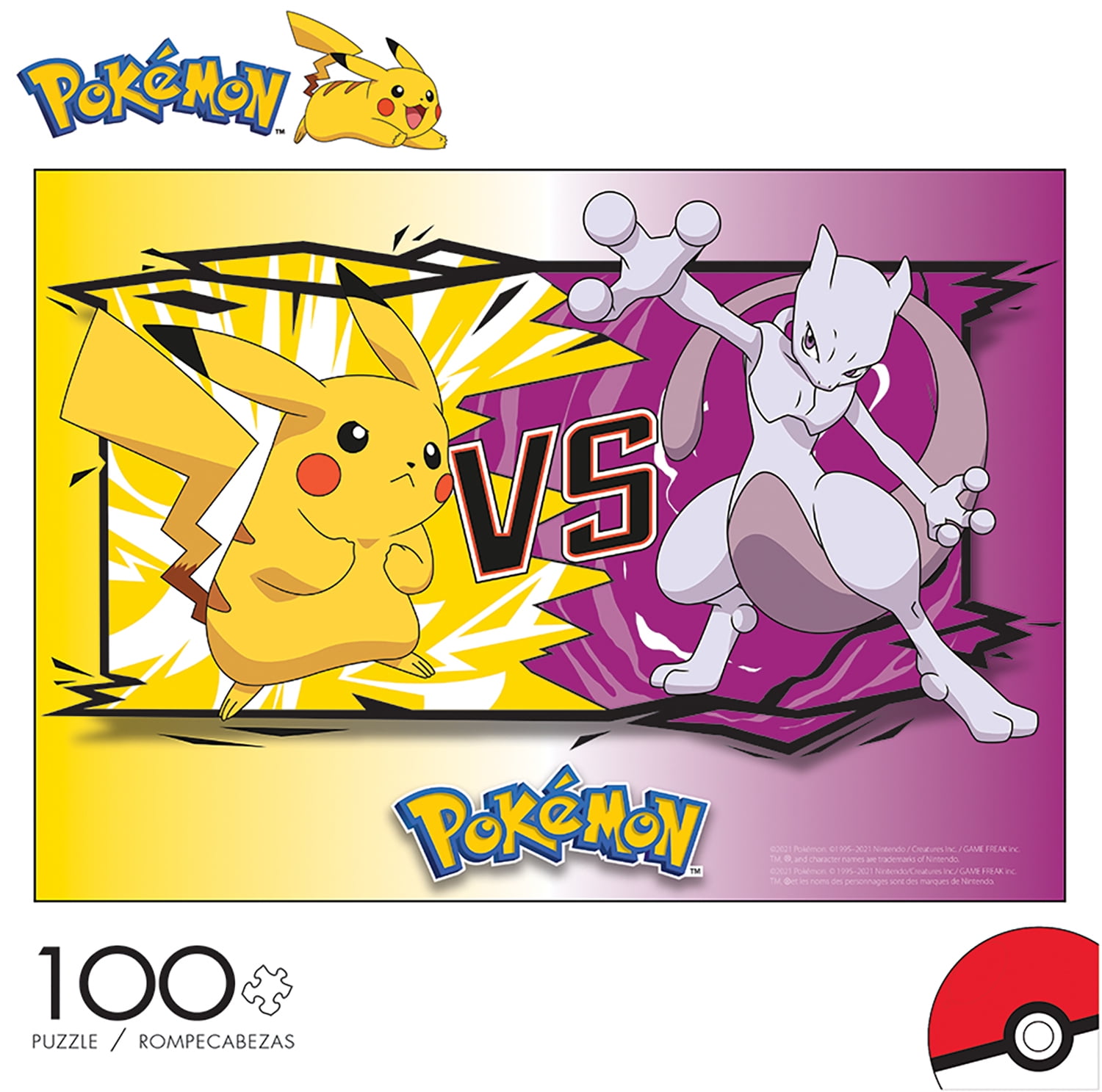 Buffalo Games 100-Piece Pokémon Versus Interlocking Jigsaw Puzzle