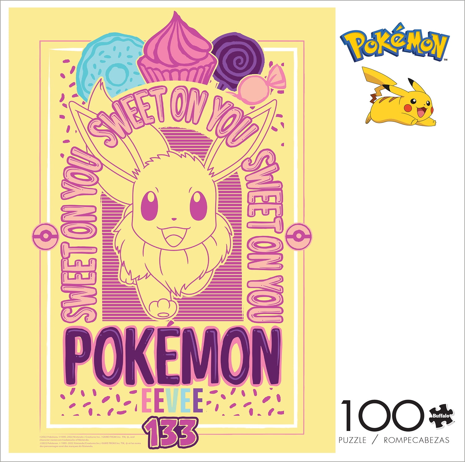 Buffalo Games 100-Piece Pokemon Sweet on You Jigsaw Puzzle