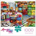 thumbnail image 1 of Buffalo Games 1000-Piece Aimee Stewart Collection Pixels & Pizza Jigsaw Puzzle, 1 of 5