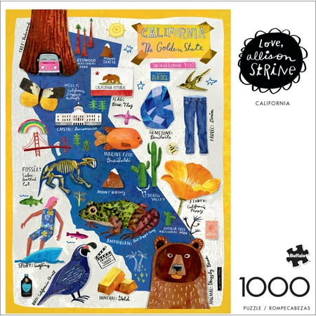 Buffalo Games 1000-Piece Allison Strine California Jigsaw Puzzle