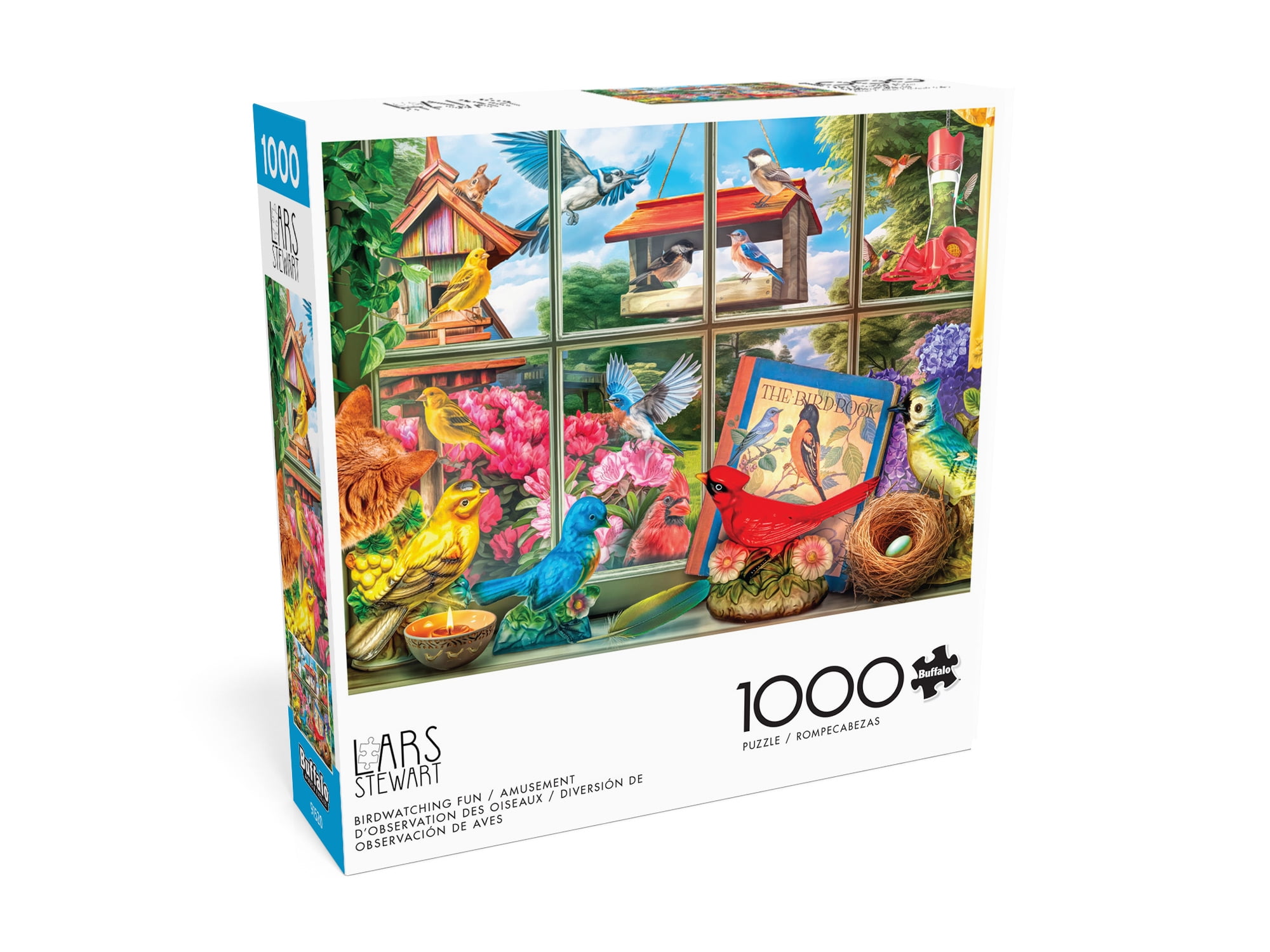Buffalo Games 1000-Piece Birdwatching Fun Interlocking Jigsaw Puzzle for Adults Ages 14+