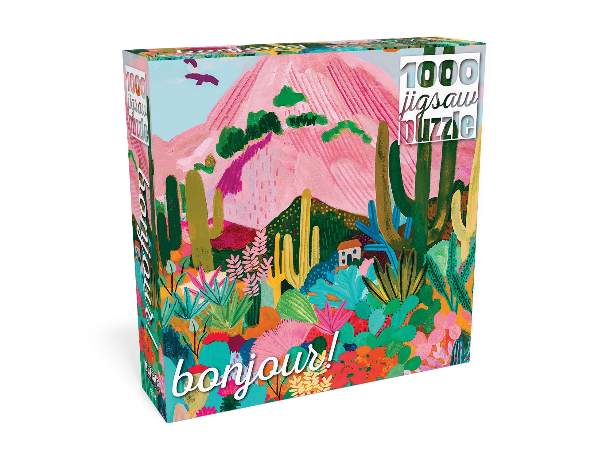 Buffalo Games 1000-Piece Cactus Mountain AZ Interlocking Jigsaw Puzzle for Adults Ages 14+