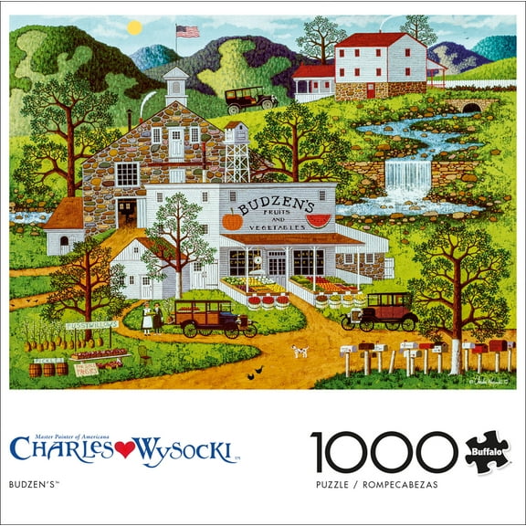 Buffalo Games 1000-Piece Charles Wysocki Budzens Jigsaw Puzzle