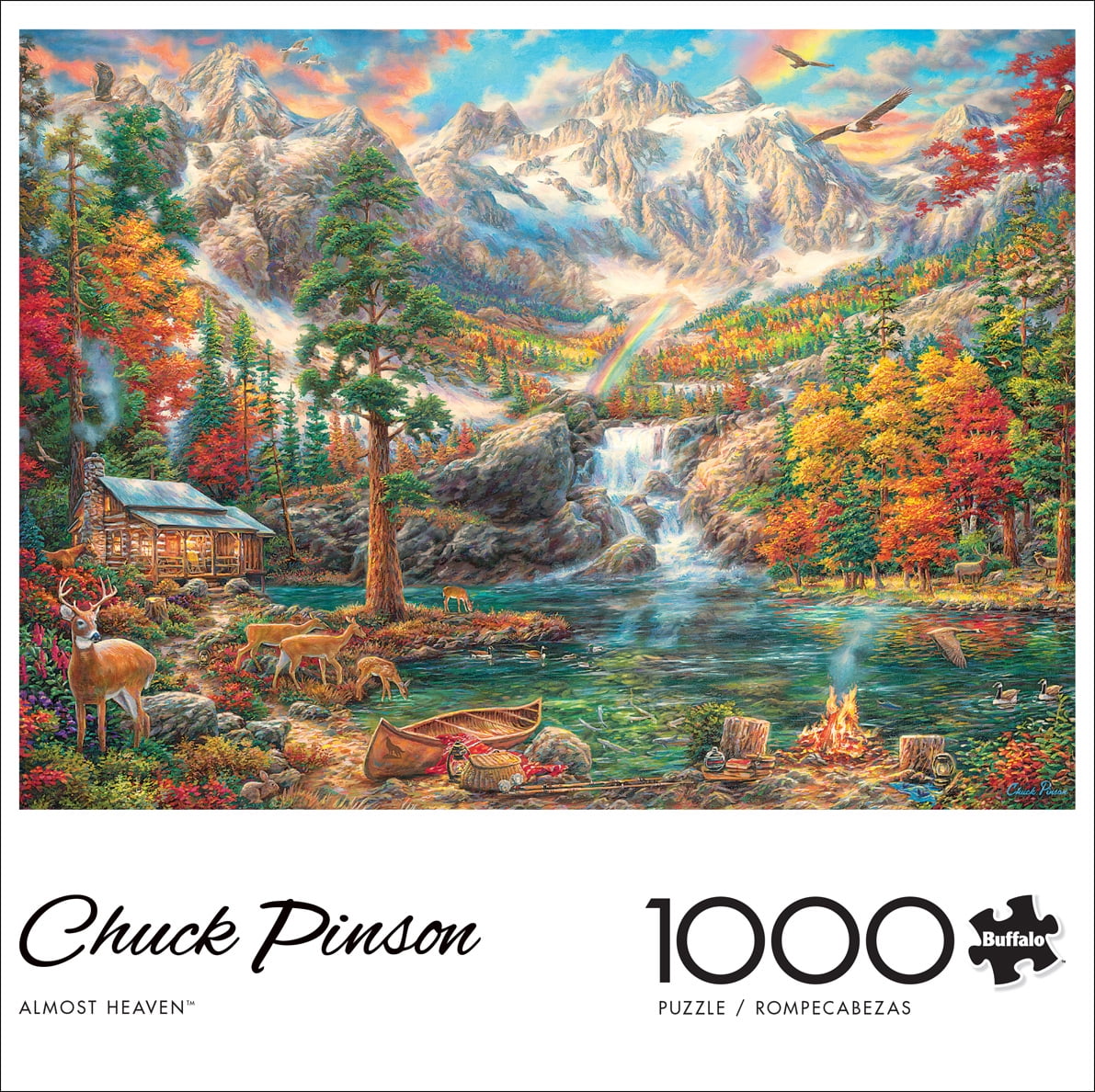 Buffalo Games 1000-Piece Chuck Pinson Almost Heaven Jigsaw Puzzle
