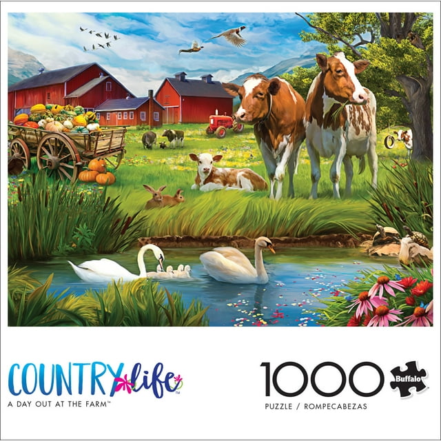 Buffalo Games 1000Piece Country Life Display Jigsaw Puzzles