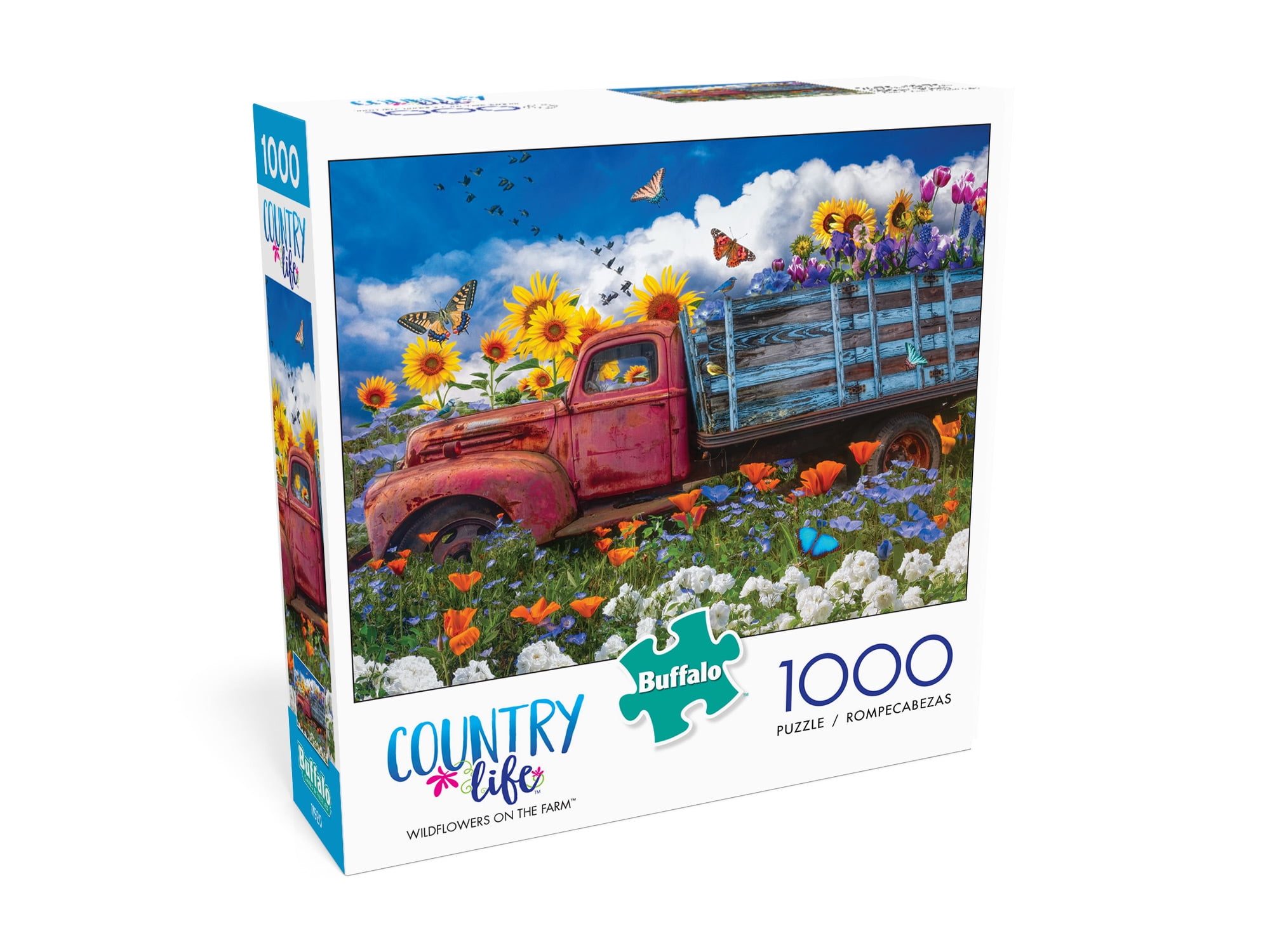 Buffalo Games 1000-Piece Country Life Interlocking Jigsaw Puzzle Assortment for Adults Ages 14+, Style May Vary