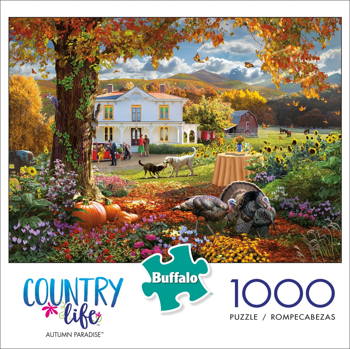 Buffalo Games 1000 Piece Country Life Jigsaw Puzzle 