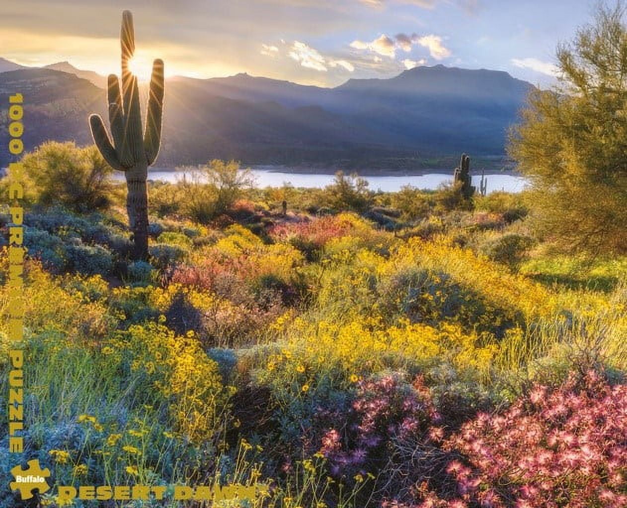 Buffalo Games 1000-Piece Gold Collection Desert Dawn Jigsaw Puzzle
