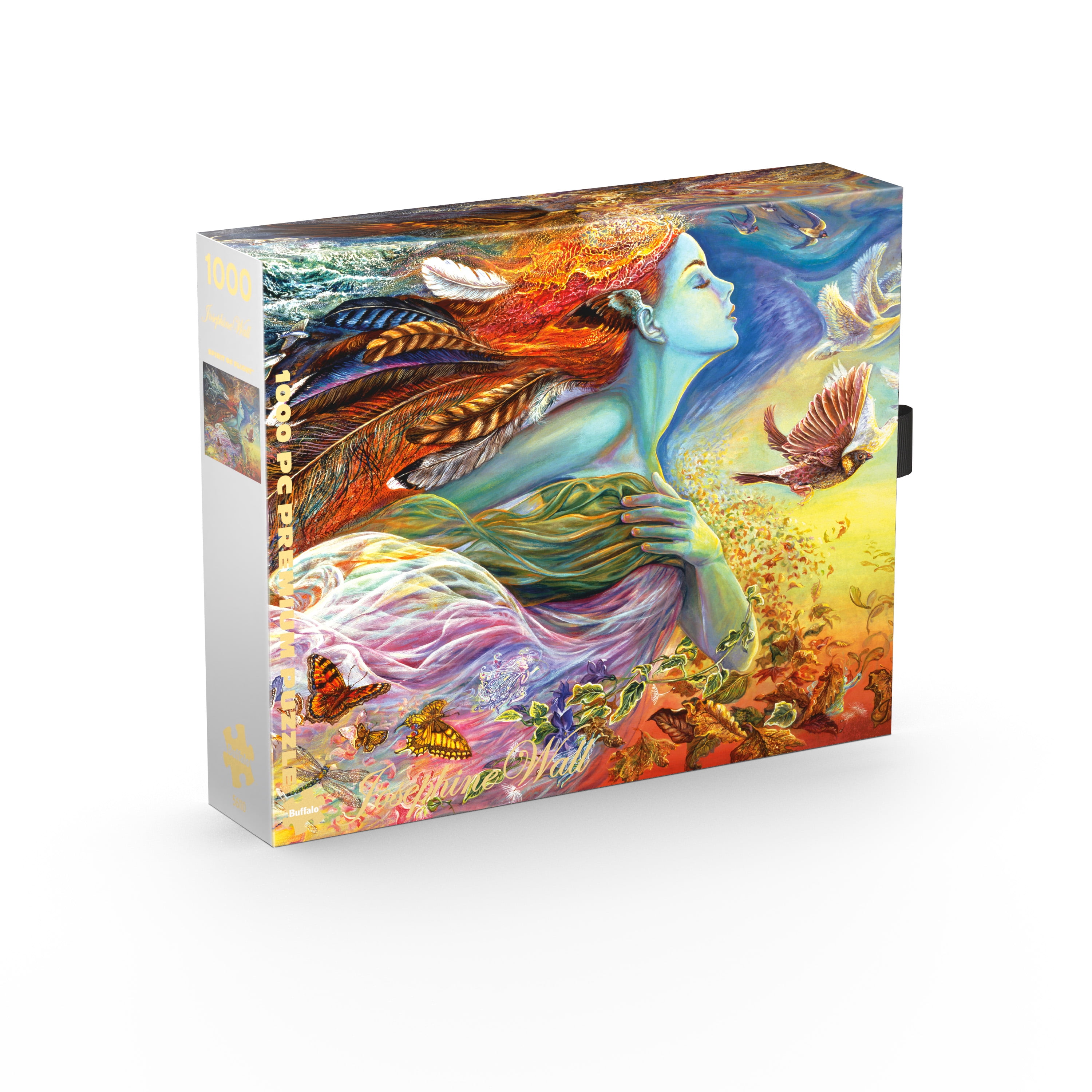 Buffalo Games 1000-Piece Gold Spirit of Flight Interlocking Jigsaw Puzzle for Adults Ages 14+