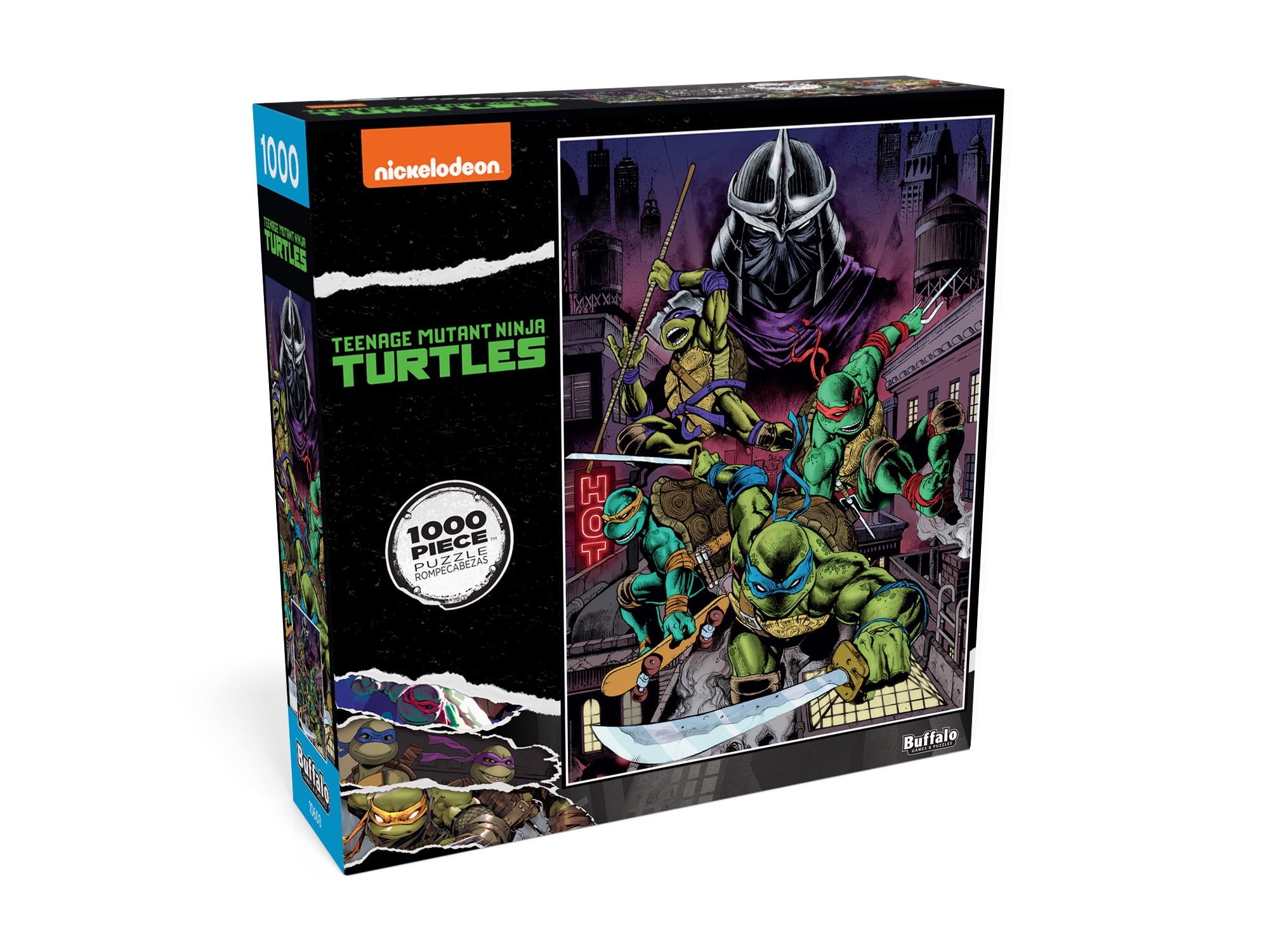 Buffalo Games 1000-Piece Heroes in a Half-shell Interlocking