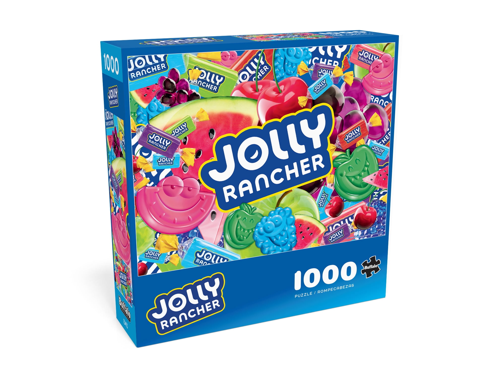 Buffalo Games 1000-Piece Jolly Rancher Collage Interlocking Jigsaw Puzzle for Adults Ages 14+