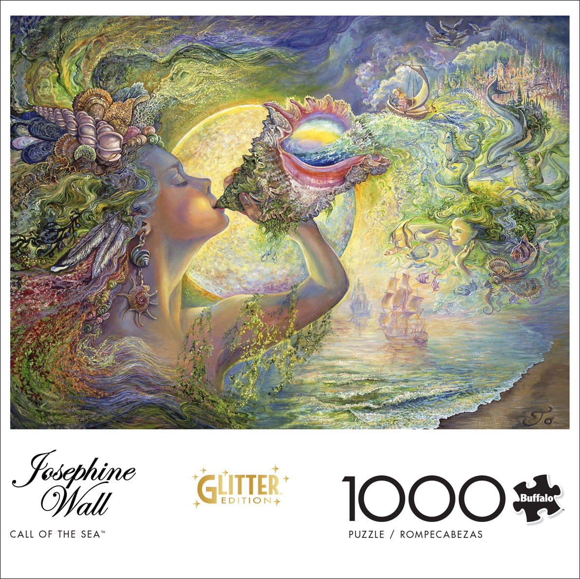Buffalo Games 1000-Piece Josephine Wall Call of the Sea Interlocking Jigsaw Puzzle
