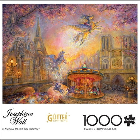Buffalo Games 1000-Piece Josephine Wall Magical Merry-Go-Round Jigsaw Puzzle