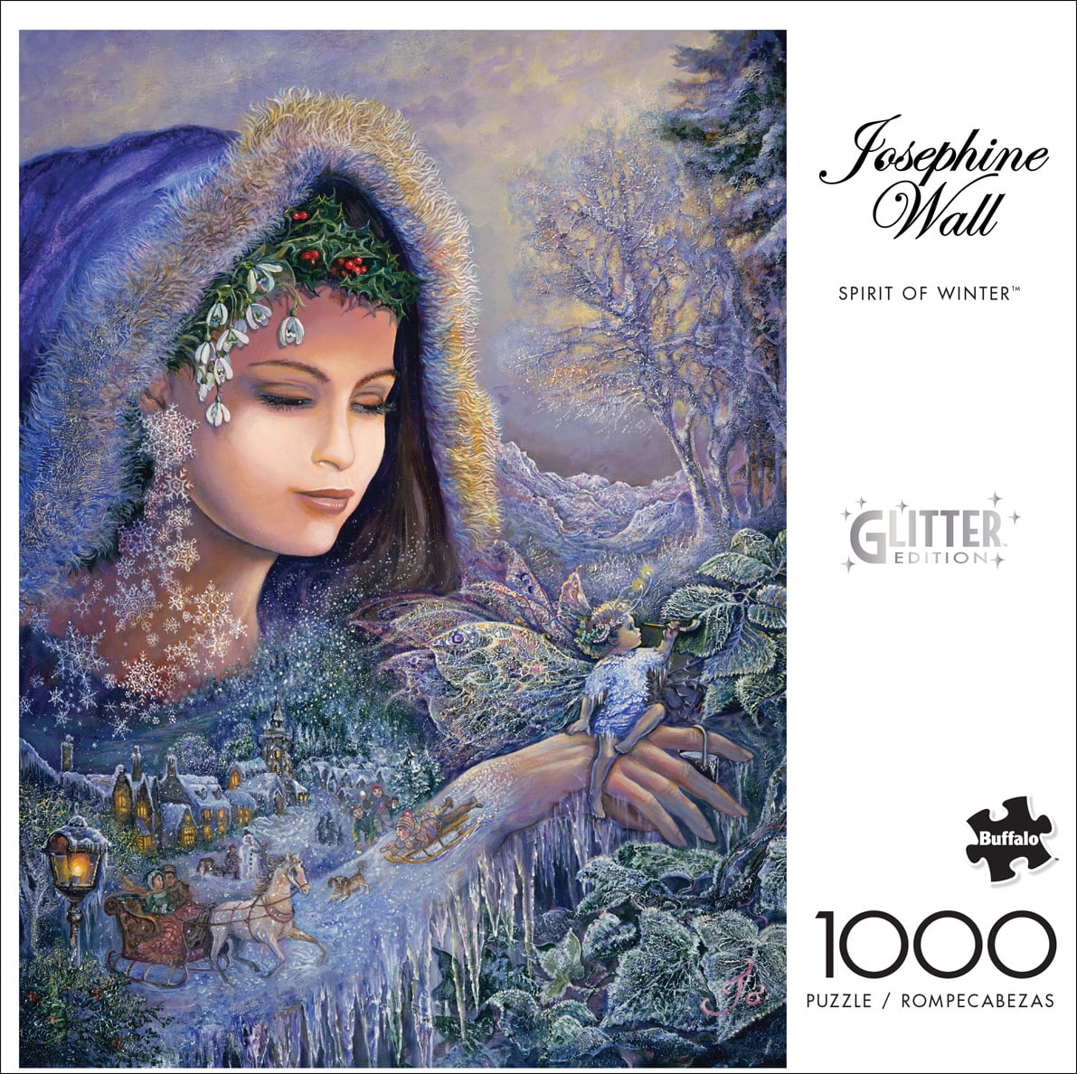 Buffalo Games 1000-Piece Josephine Wall Spirit of Winter Jigsaw Puzzle