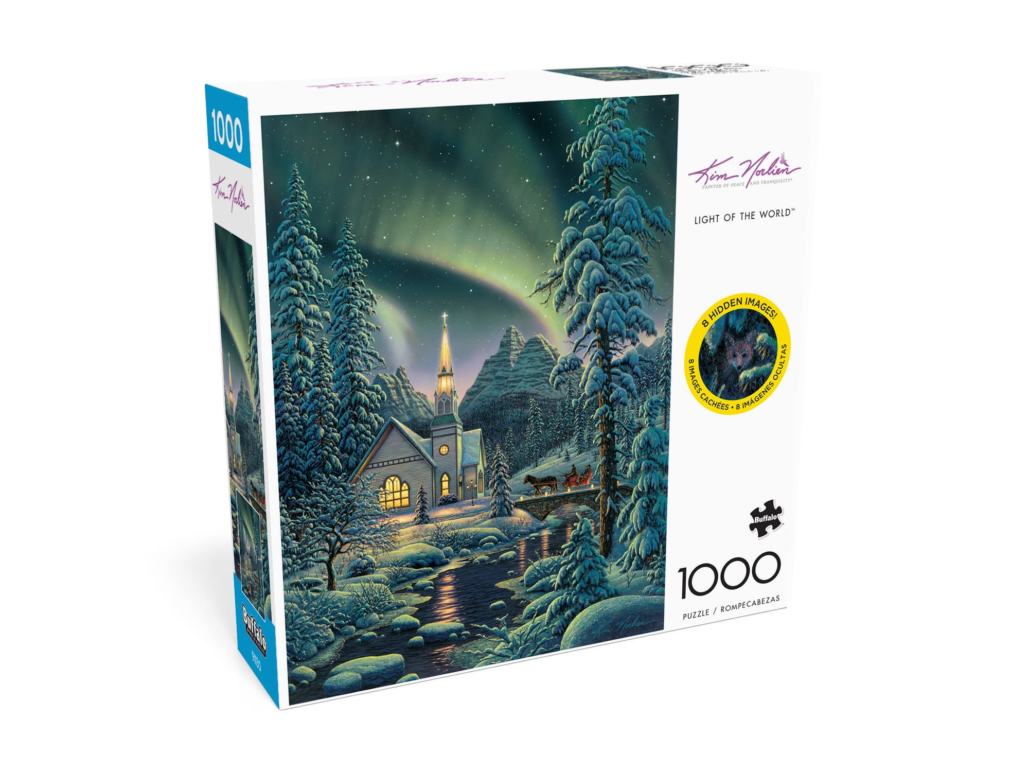 Buffalo Games 1000-Piece Light of the World Interlocking Jigsaw Puzzle for Adults Ages 14+