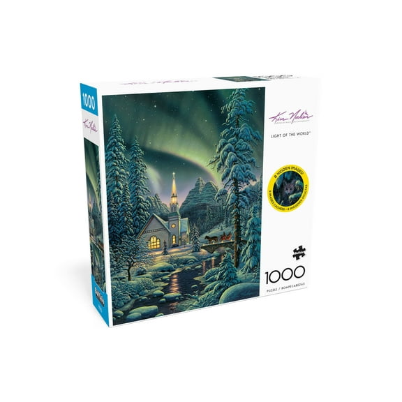 Buffalo Games 1000-Piece Light of the World Interlocking Jigsaw Puzzle for Adults Ages 14+