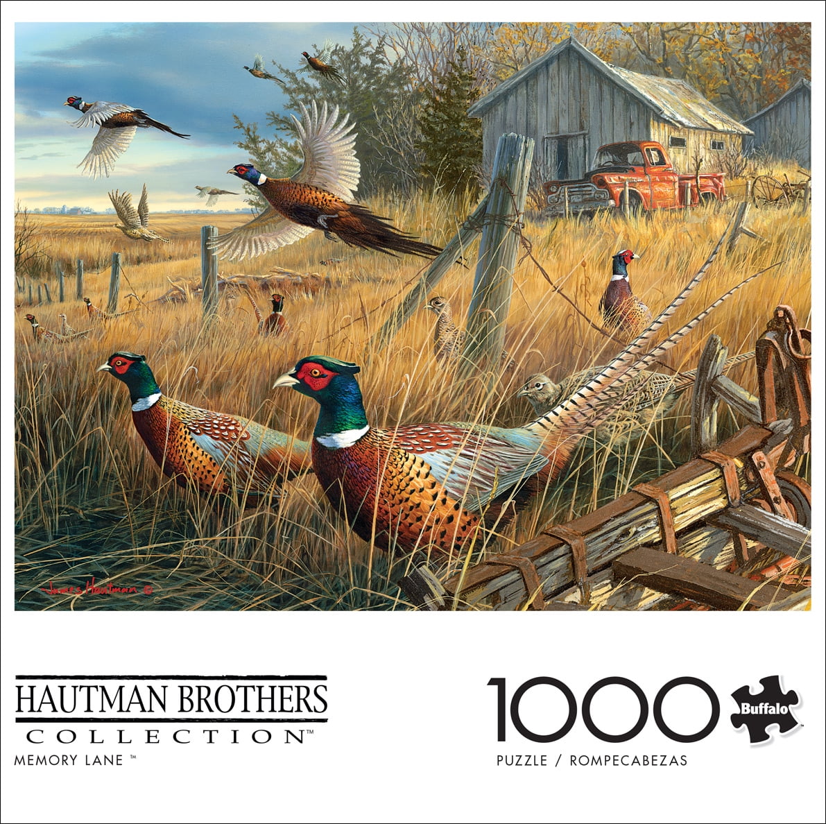 Buffalo Games - La Maison Rose Blue - 1000 Piece Jigsaw Puzzle for