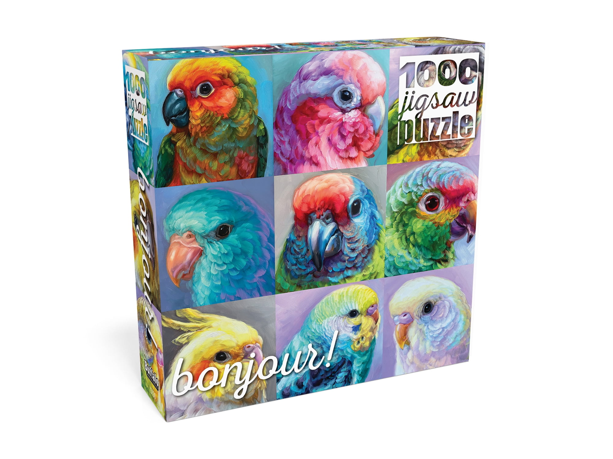 Buffalo Games 1000-Piece Parrot Perfection Interlocking Jigsaw