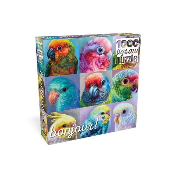 Buffalo Games 1000-Piece Parrot Perfection Interlocking Jigsaw Puzzle for Adults Ages 14+