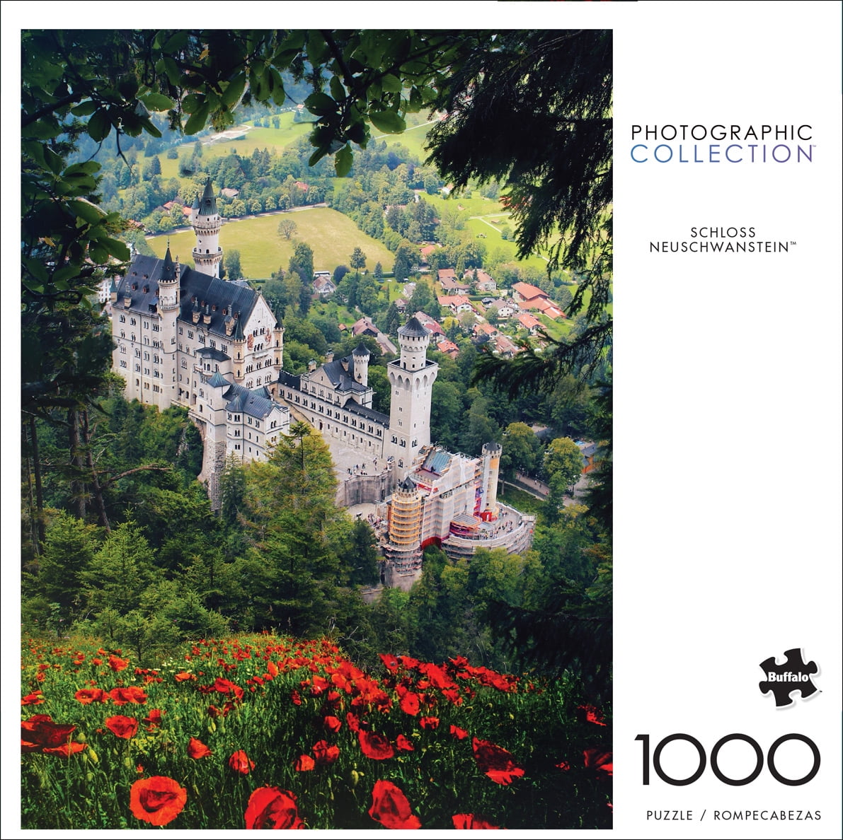 Buffalo Games 1000-Piece Photographic Collection Schloss Neuschwanstein Jigsaw Puzzle