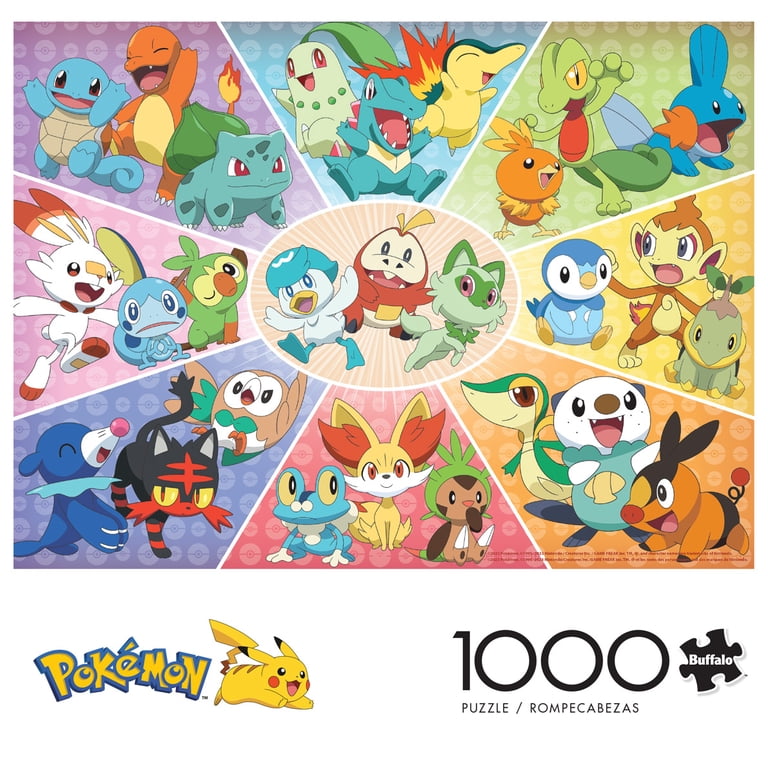 Buffalo Games, Jigsaw Puzzle, 1000-Piece Pok√©mon Begin Your