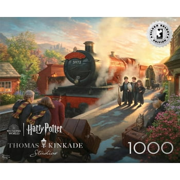 Buffalo Games 1000-Piece Silver Select Hogwarts Express Adult Interlocking Jigsaw Puzzle