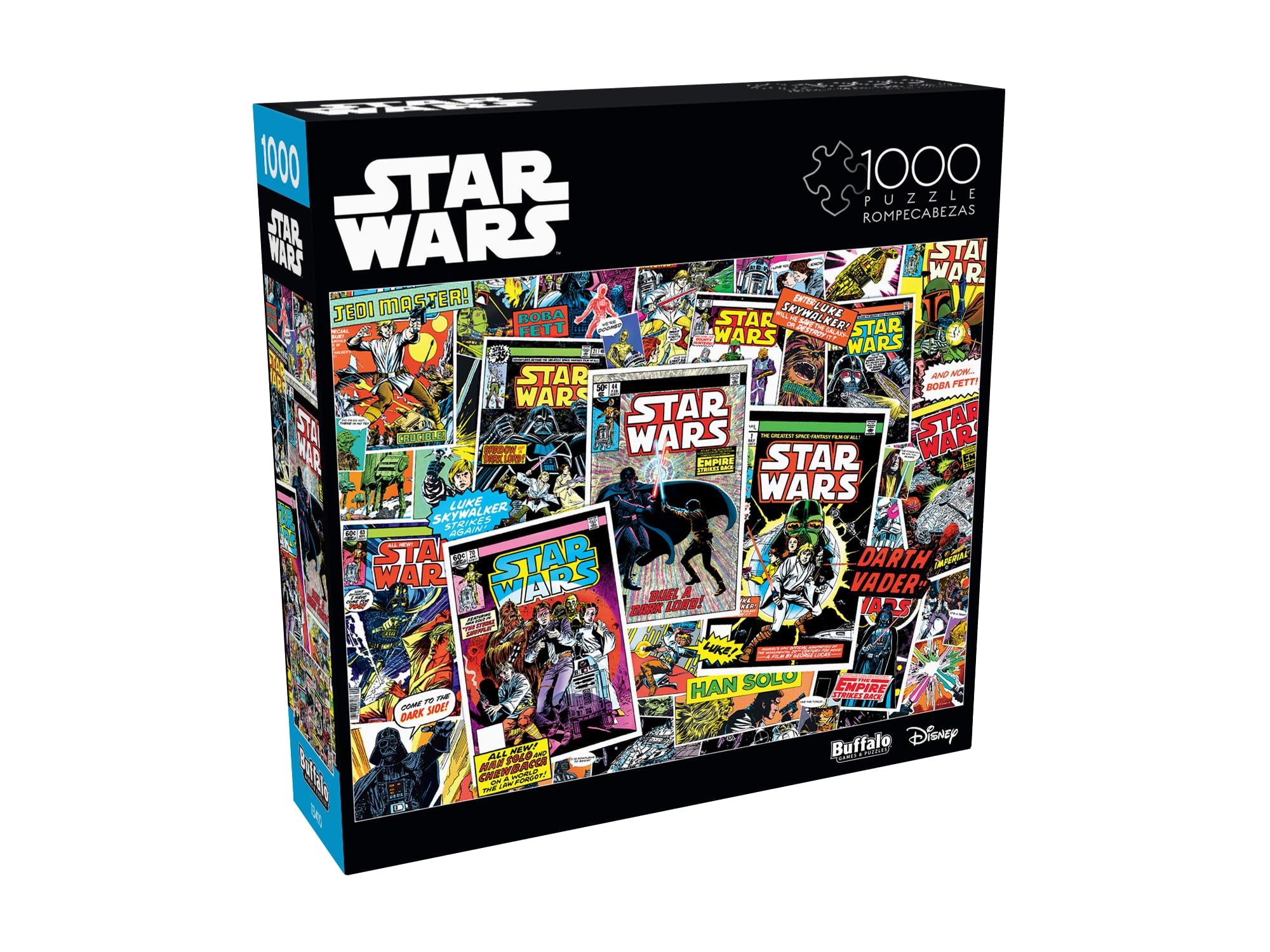 Buffalo Games 1000-Piece Star Wars Comic Book Collage Interlocking Jigsaw Puzzle for Adults Ages 14+