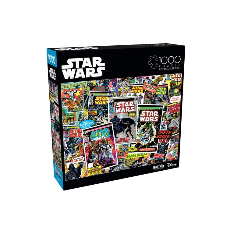 Buffalo Games 1000-Piece Star Wars Comic Book Collage Interlocking