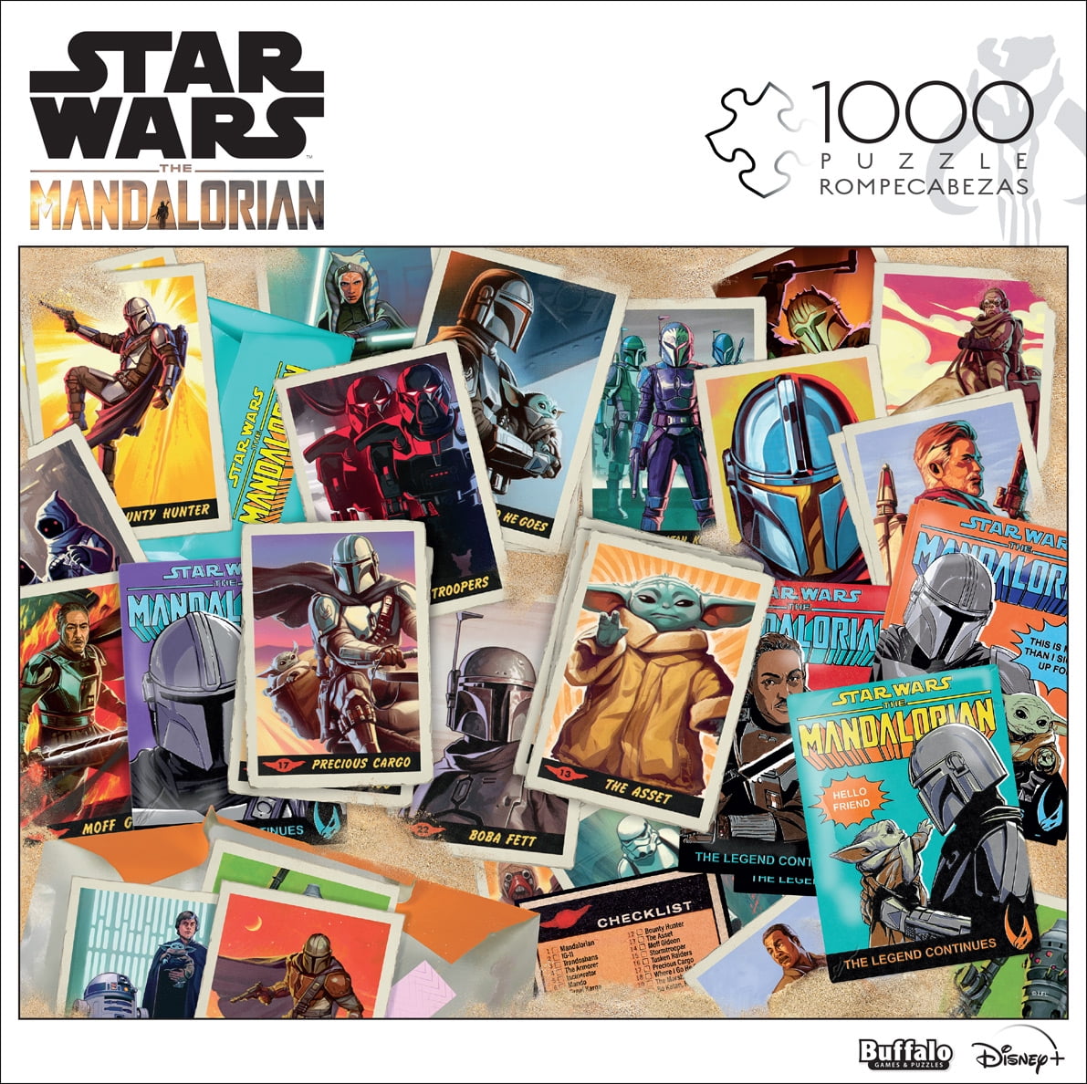 Buffalo Games 1000-Piece Star Wars Trading Cards Expansion Pack Adult Interlocking Jigsaw Puzzle