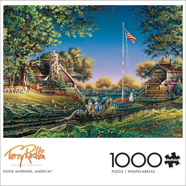 Buffalo Games 1000-Piece Terry Redlin Good Morning, America