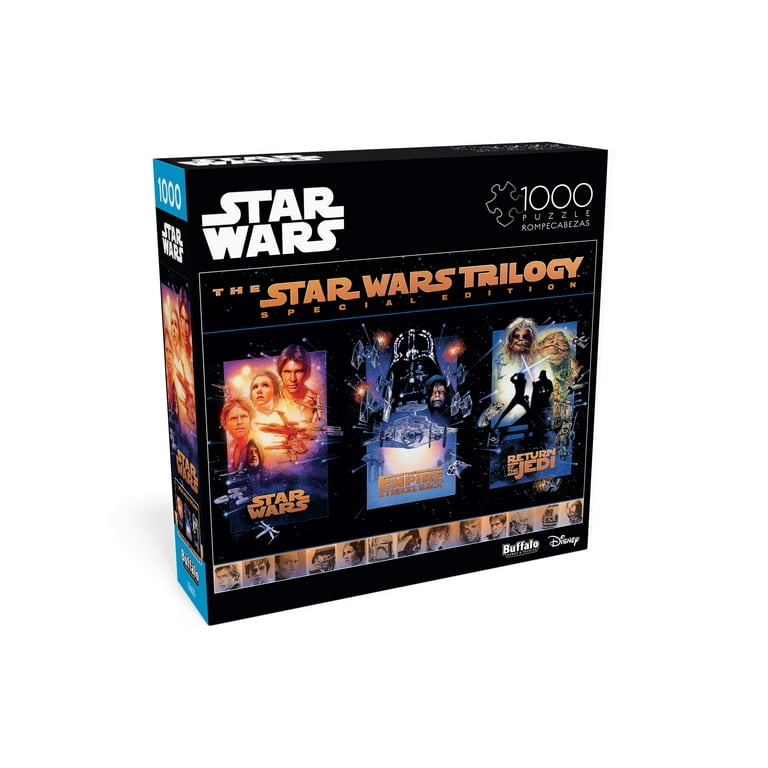 Buffalo Games 1000-Piece The Star Wars Trilogy Interlocking Jigsaw