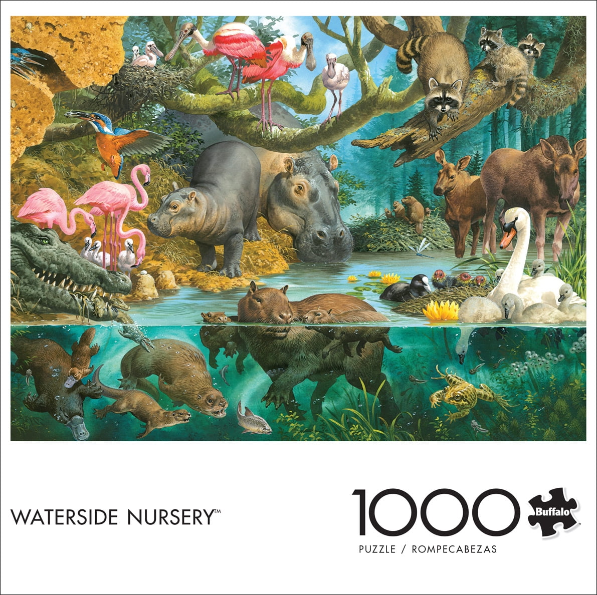 Buffalo Games 1000-Piece Waterside Nursery Jigsaw Puzzle