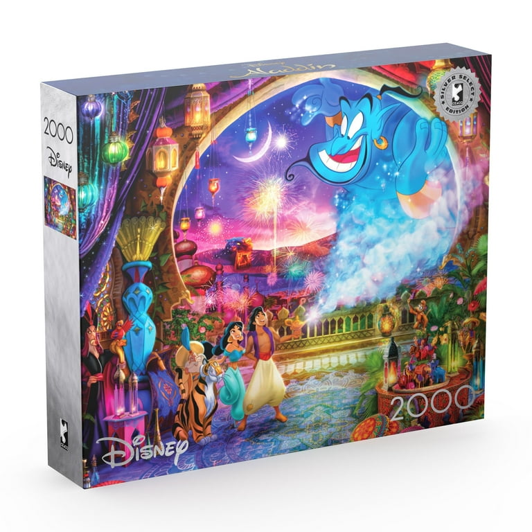 Ceaco 2000-Piece Disney Aladdin Jigsaw Puzzle for Adults 14+ with